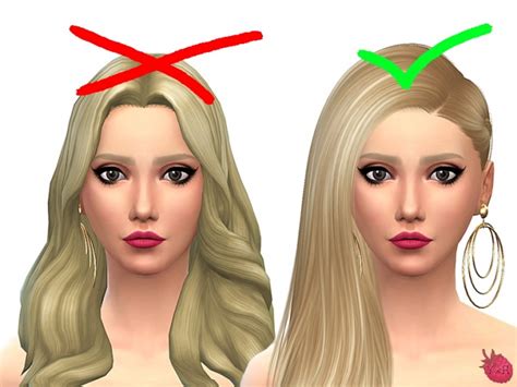 Hide All Female Hair From Cas By Yuunyuu At Mod The Sims Sims 4 Updates