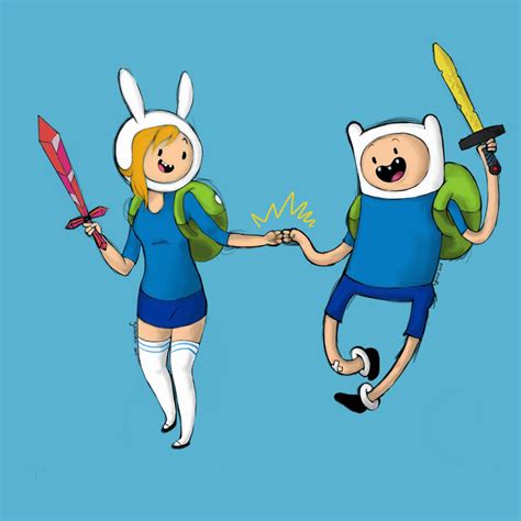 Fionna And Finn By Glooptastic On Deviantart