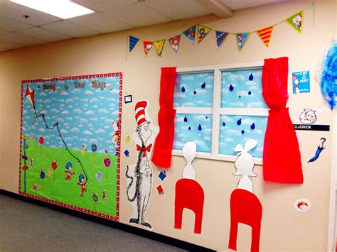 Dr Seuss Cat In The Hat Classroom Decoration For Bulletin Board My