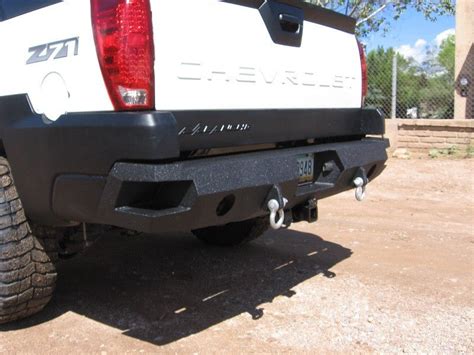 2002 2006 Chevrolet Avalanche Rear Bumper Iron Bull Bumpers