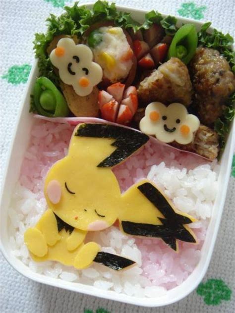 Pikachu Bento Bento Box Lunch For Kids Cute Bento Boxes Bento Kawaii