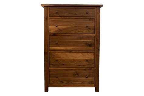 Rustic Quartersawn White Oak Tall Dresser 24565 Redekers Furniture