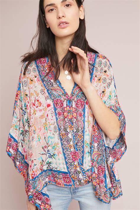 rhea kimono blouse hippie bluse wickelbluse bluse