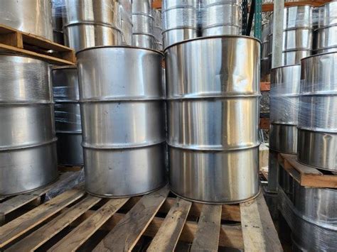 55 Gallon Stainless Drum Bubbas Barrels