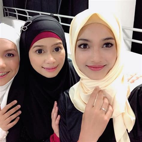 Ayah hari ini pulang siang, tak seperti. Gambar Atikah Suhaime Cantik Bertudung | Azhan.co