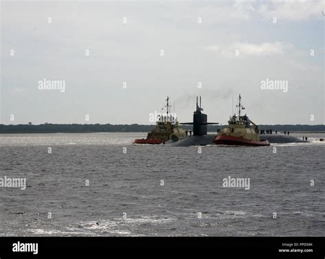 The Ohio Class Ballistic Missile Submarine Uss Maryland Ssbn 738