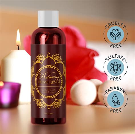 Relaxing Massage Oil Intense Aromatherapy Oil For Erotic Massages