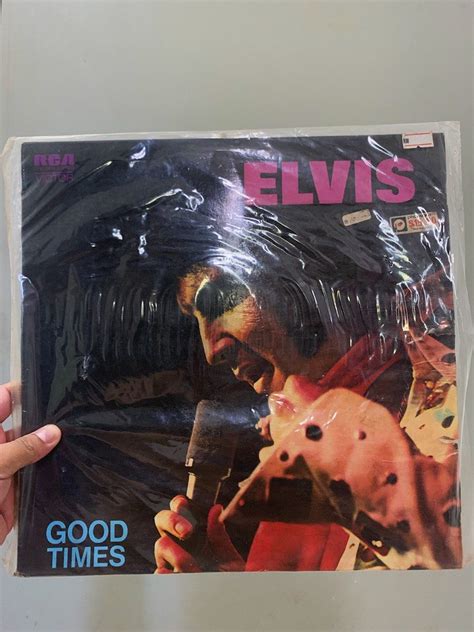 Lp Elvis Presley Good Times Vinyl Record Urgent Hobbies And Toys
