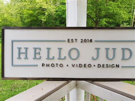 Large Photography Sign Photographer Videographer Commercial Business