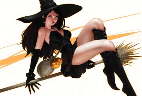 Witch On A Broom Myconfinedspace