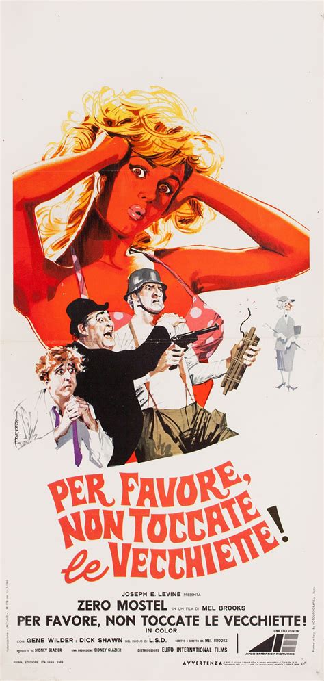 the producers 1969 italian locandina poster posteritati movie poster gallery