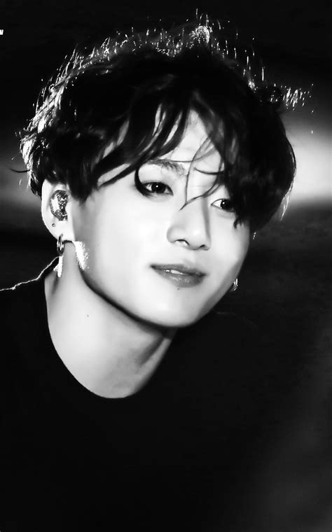 Pin By Yoongis Piano On Bts Black And White Pics Jungkook Jeon