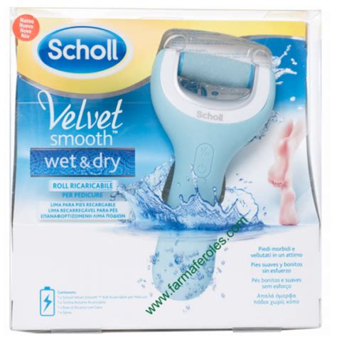 Dr Scholl Lima Electrónica Velvet Smooth Wet And Dry Recargable