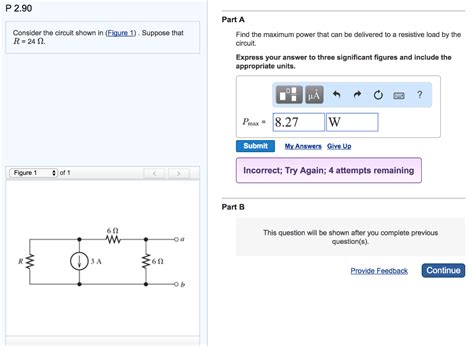 Solved P 290 Part A Consider The Circuit Shown In Figure