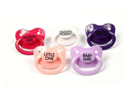Cute Ddlg Pacifier Adult Baby Pacifiers The Ideal Paci For Etsy