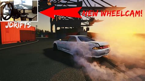 Drifting A Beaten Up Jzx90 At The Docks W Steering Wheel Assetto