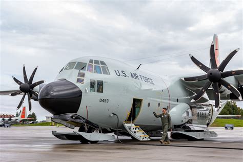 Usafs Lc 130h Skibird On The Move With Newly Overhauled Engines