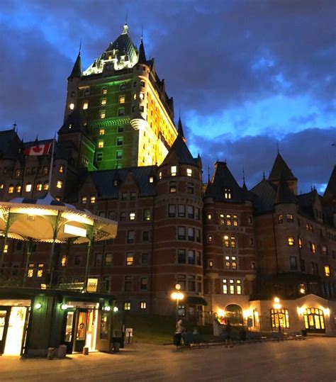 Fairmont Chateau Frontenac Quebec City Pints Pounds And Pâté