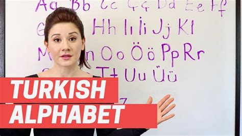 Turkish Alphabet Youtube