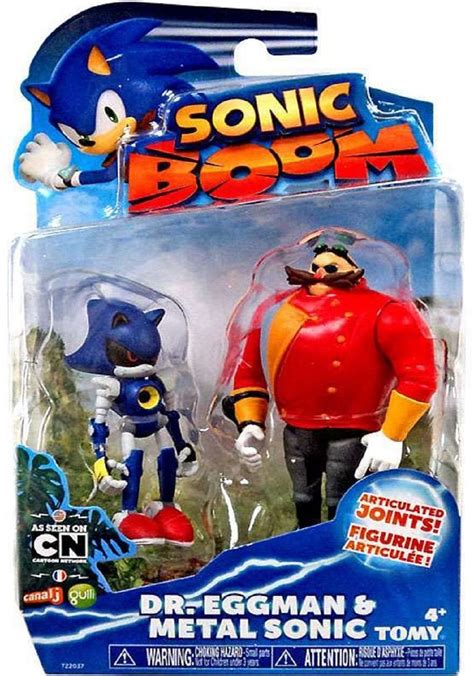 Partytoyz Inc Sonic Boom 2 Pack Plastic Figures Dr Eggman And