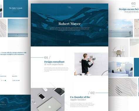 Use one of our free resume templates for word and get one step closer to the perfect job application. Personal Website Template Free PSD Download - Download PSD