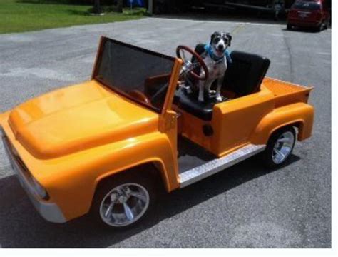 Golf Cart Custom Body Kits Open Road Trucker I Custom Body Kit