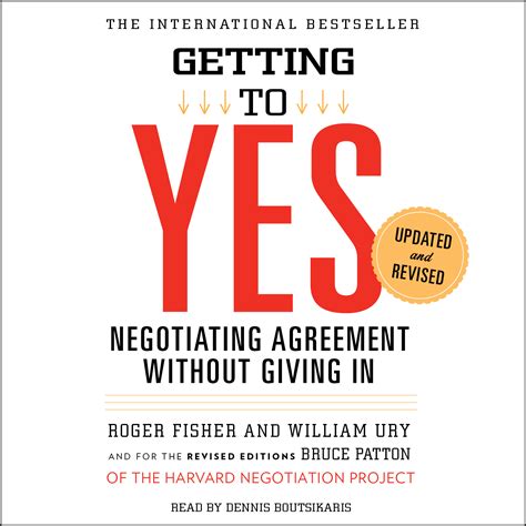 Getting to Yes Audiobook by Roger Fisher, William Ury, Dennis ...