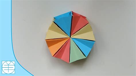 Origami Magic Circle Easy Instructions Full Hd Youtube