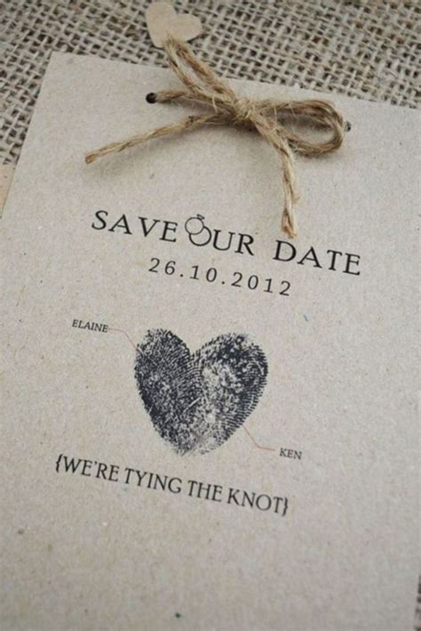 22 Adorable And Easy Diy Wedding Invitations From Pinterest Unique