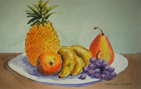 How To Paint A Still Life With Fruit In Watercolour Online Art Lessons