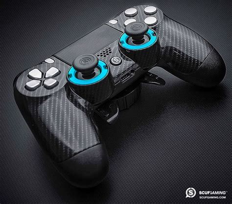 The Scuf Infinity 4ps Carbon Fiber Black Controller For Playstation 4