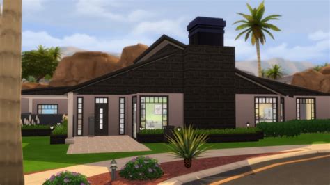 Modern House At Simming With Mary Sims 4 Updates