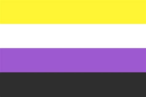 Nonbinary Pride Flag / Nonbinary Symbol by Pride-Flags on ...