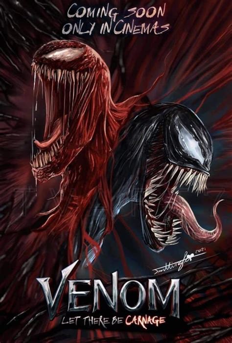 Venom Let There Be Carnage Affiche Du Film Impression Numérique