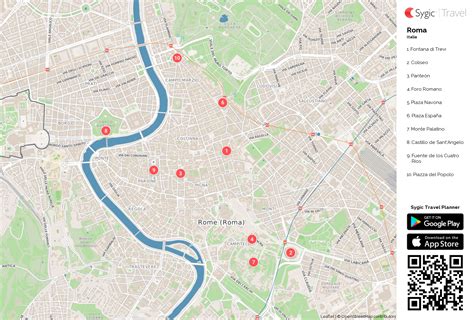 Mapa De Roma Turistico Mapa