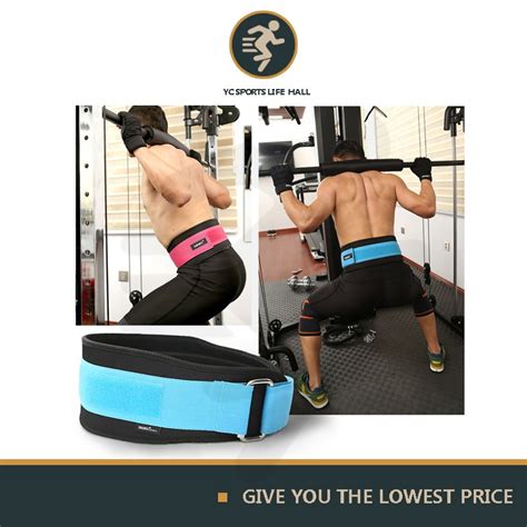 Fitness Weightlifting Belt Adjustable Squat Belt Waist Support Belt Gym