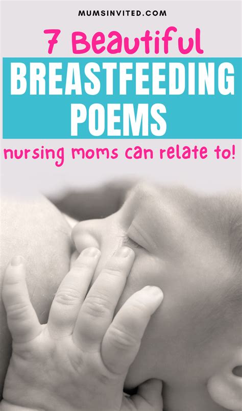 7 Brilliant Breastfeeding Poems Nursing Moms Can Relate To Artofit