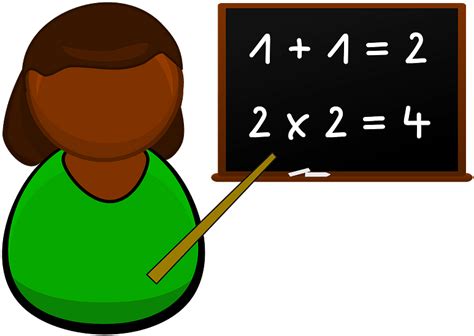 Teacher Clipart Math Teacher Clipart Png Download Full Size