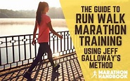 Run Walk Marathon Training Guide: Jeff Galloway Method Explained