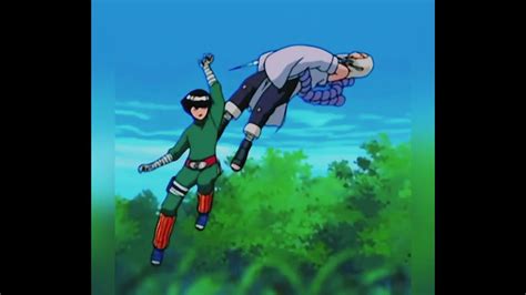 Rock Lee Vs Kimimaro 4k Youtube