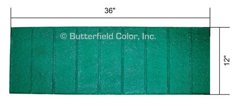 Large Brick Soldier Course Butterfield Color