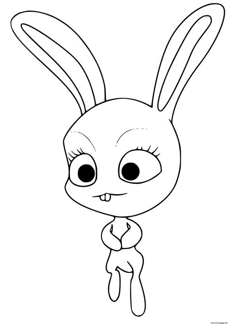 Kwami Fluff Coloring Page Printable