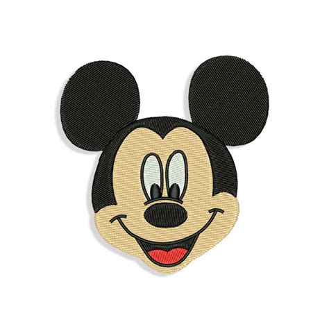 Mickey Mouse Face Machine Embroidery Designs And Svg Files