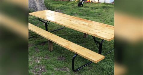 Cookout Picnic Table Project By Gary At Menards®