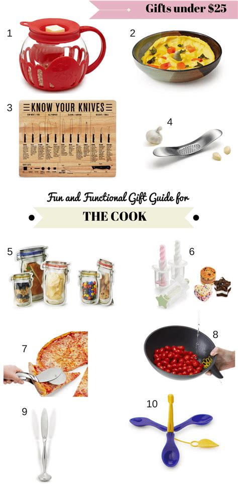 Find everything from cooking tools and small appliances to kitchen accessories. 10 unique and practical kitchen gift ideas for cooks for ...