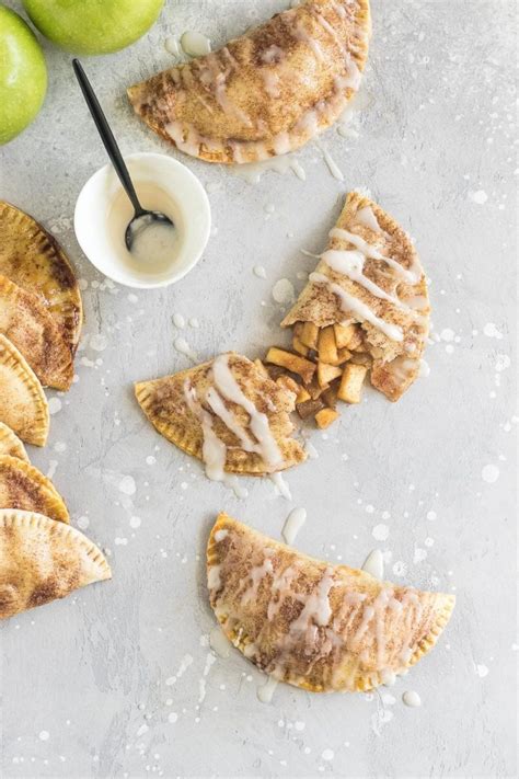 Baked Apple Pie Empanadas With Spiced Rum Icing A Sassy Spoon
