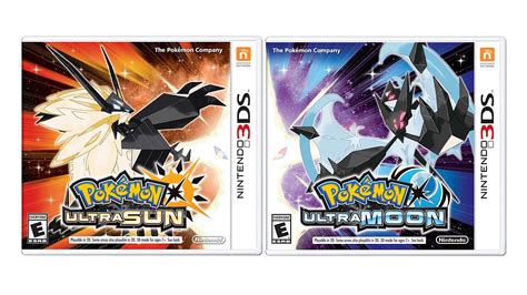 Pokémon Ultra Sun And Pokémon Ultra Moon North American Packaging