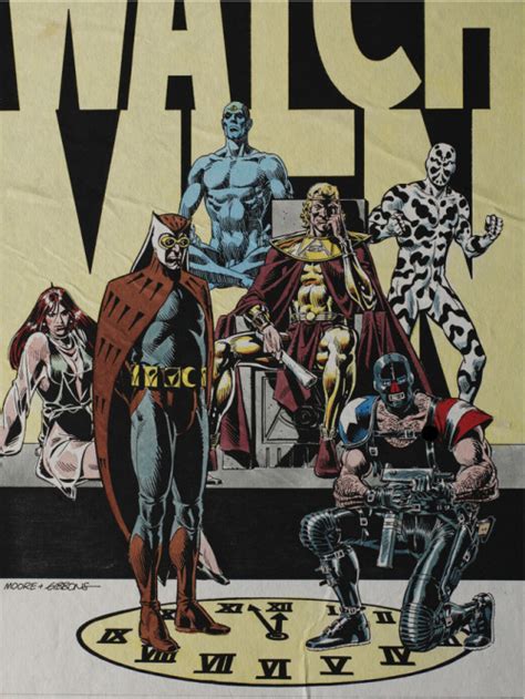 Watchmen Odds And Sods Greg Goldstein S Comic Art Gallery