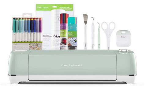 Cricut Explore Air 2 Mint Bundle With Accessories 22999