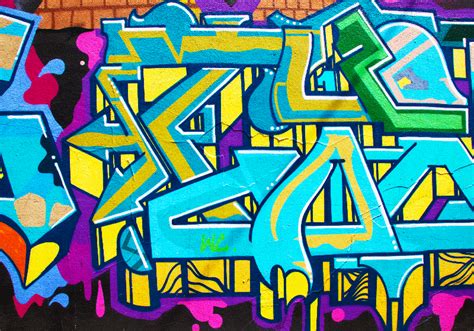 Mural Arte Urbano Graffiti Colorido Tenvinilo